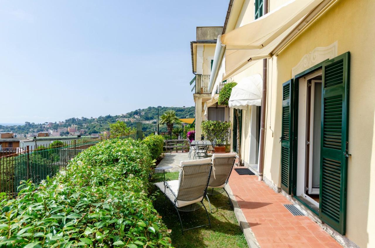 Joivy Inviting Flat With Garden And Sea View In Rapallo Рапало Екстериор снимка