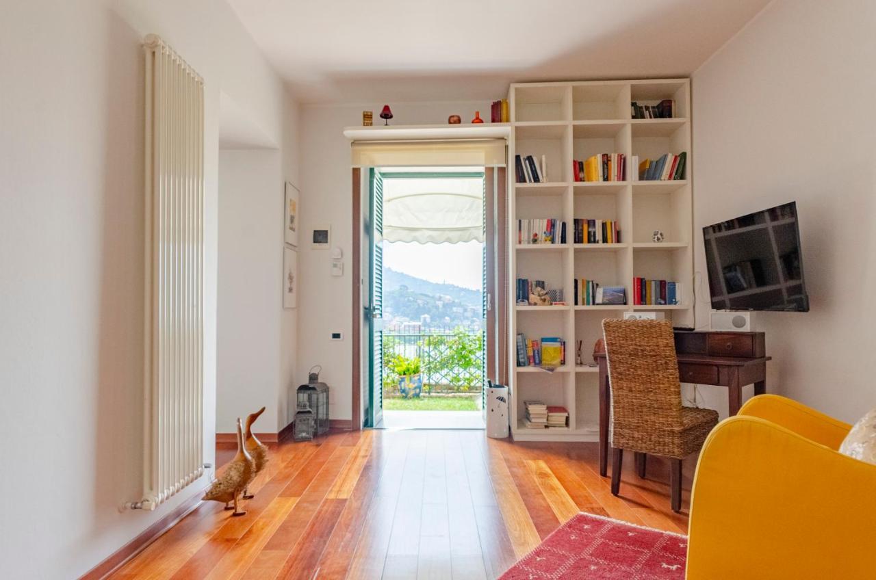 Joivy Inviting Flat With Garden And Sea View In Rapallo Рапало Екстериор снимка